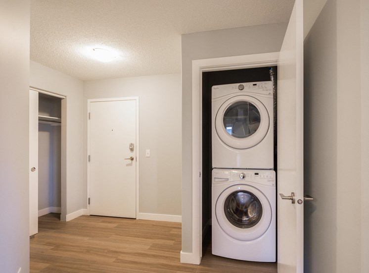 Entro residential rental apartments convenient in-suite laundry